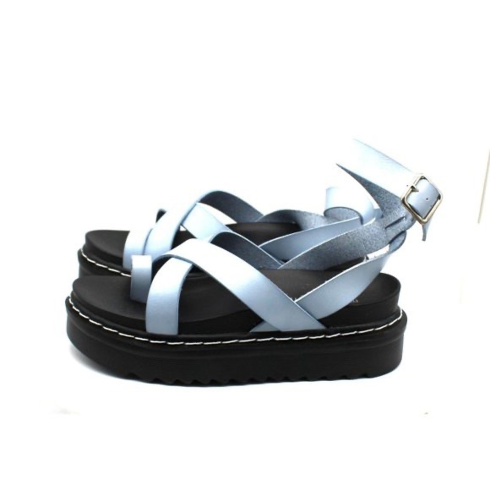 Delanno Platform Footbed Sandals💙